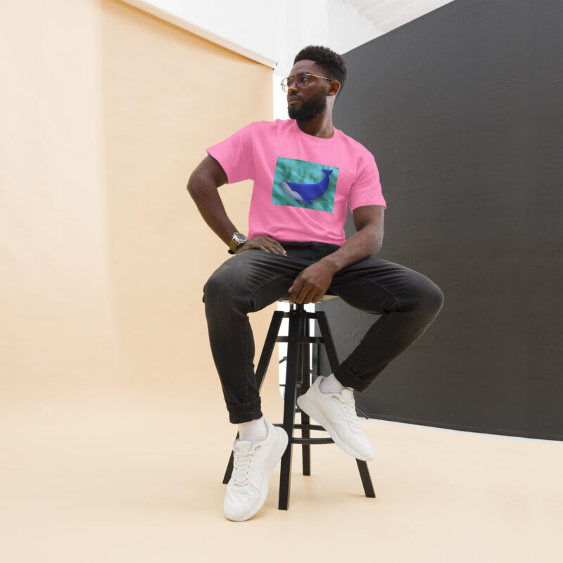 Blue Whale Unisex classic tee - Image 19