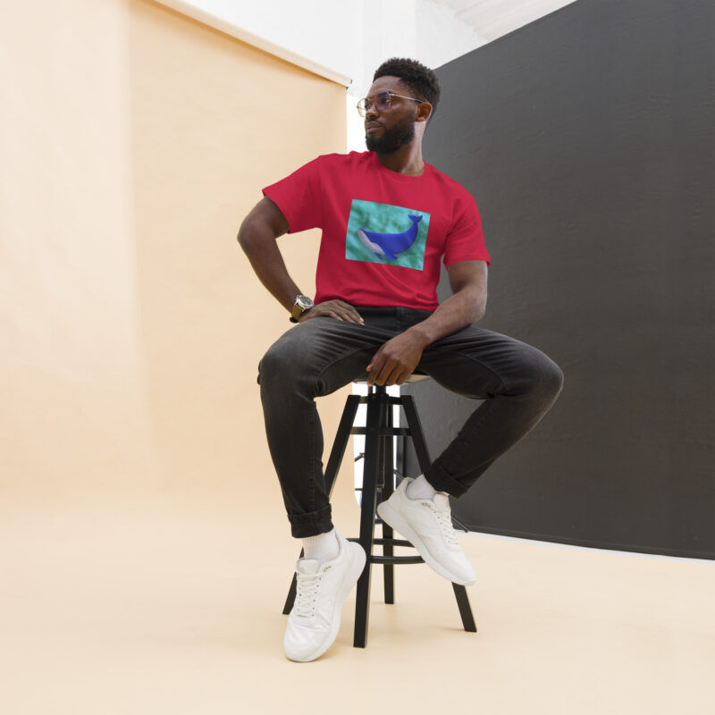 Blue Whale Unisex classic tee - Image 9
