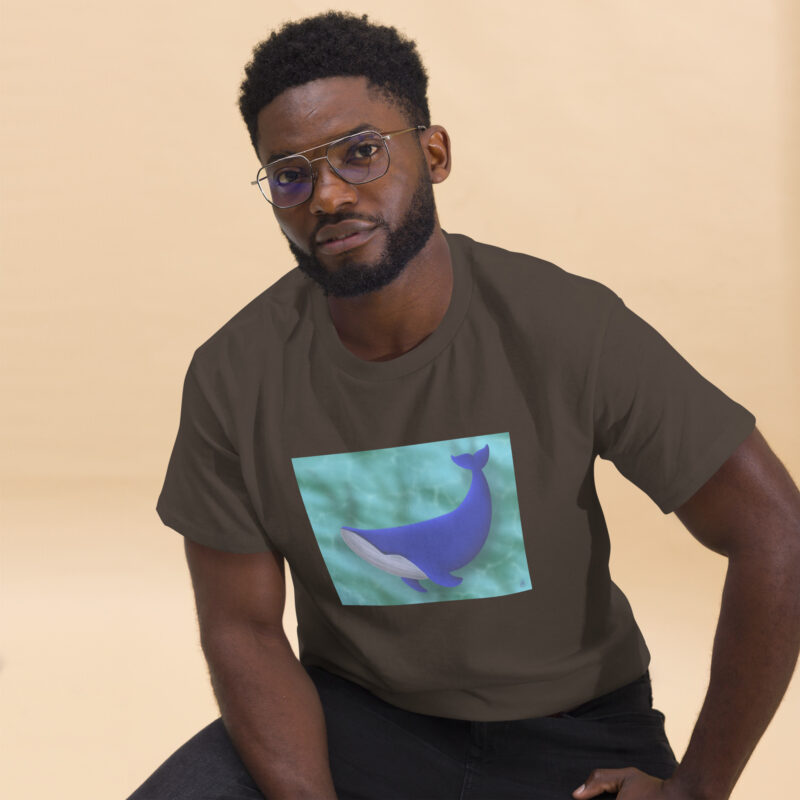 Blue Whale Unisex classic tee - Image 8