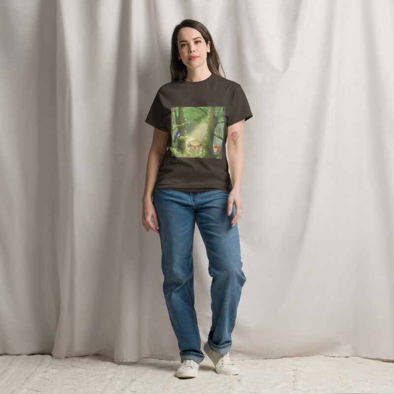 Forest Creatures Unisex classic tee - Image 4