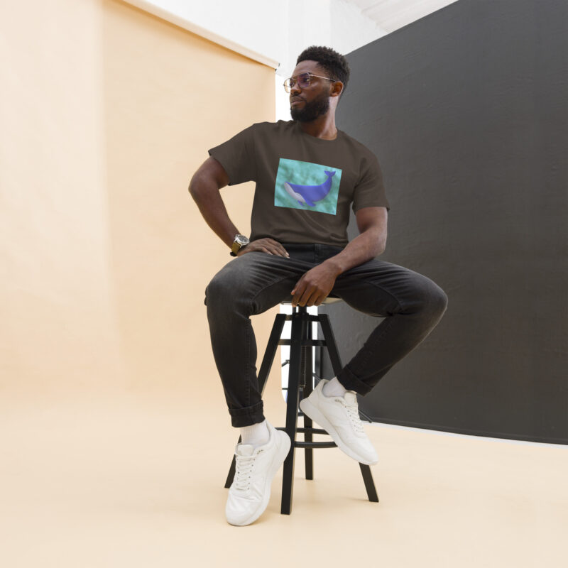 Blue Whale Unisex classic tee - Image 7