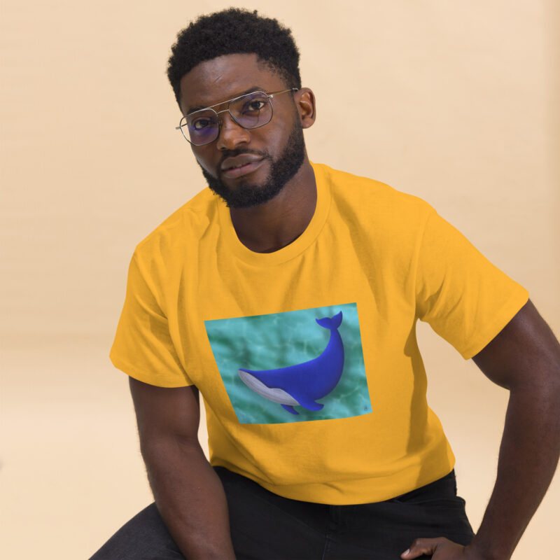 Blue Whale Unisex classic tee - Image 24