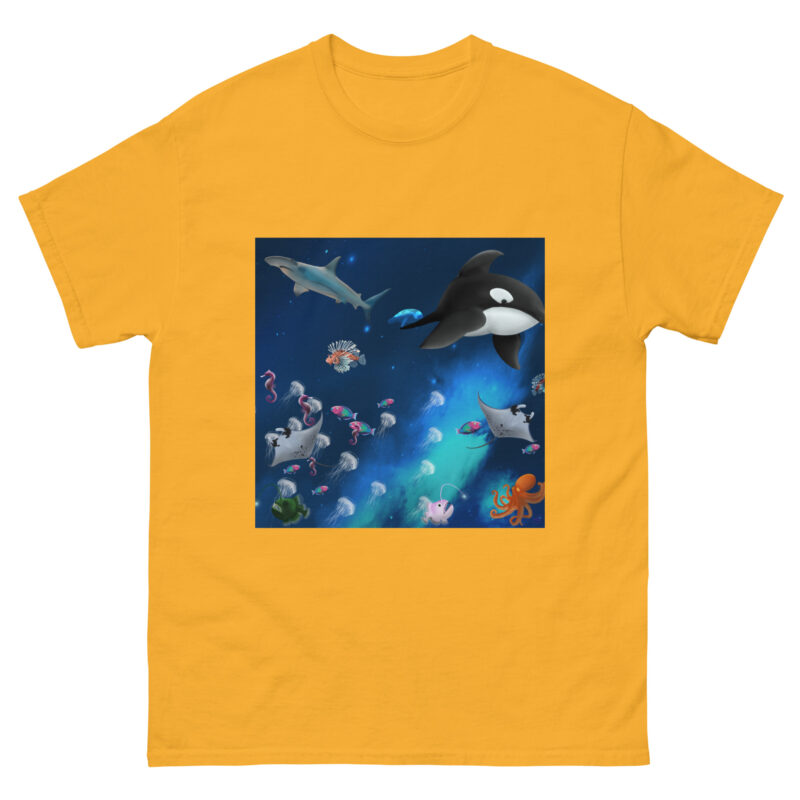 Ocean within the stars Unisex classic tee - Image 7