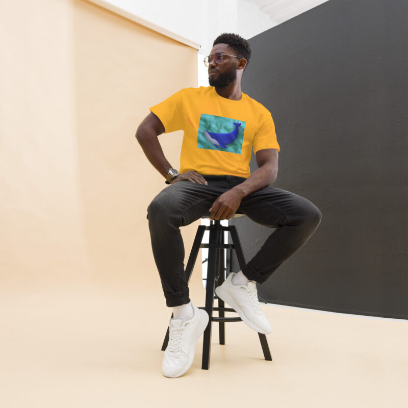 Blue Whale Unisex classic tee - Image 23