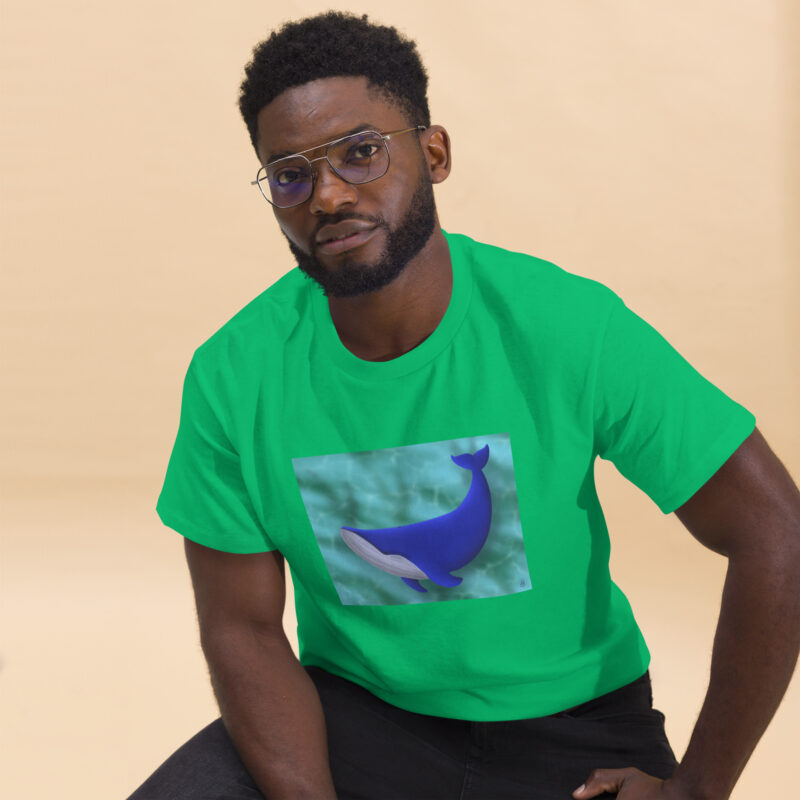 Blue Whale Unisex classic tee - Image 18