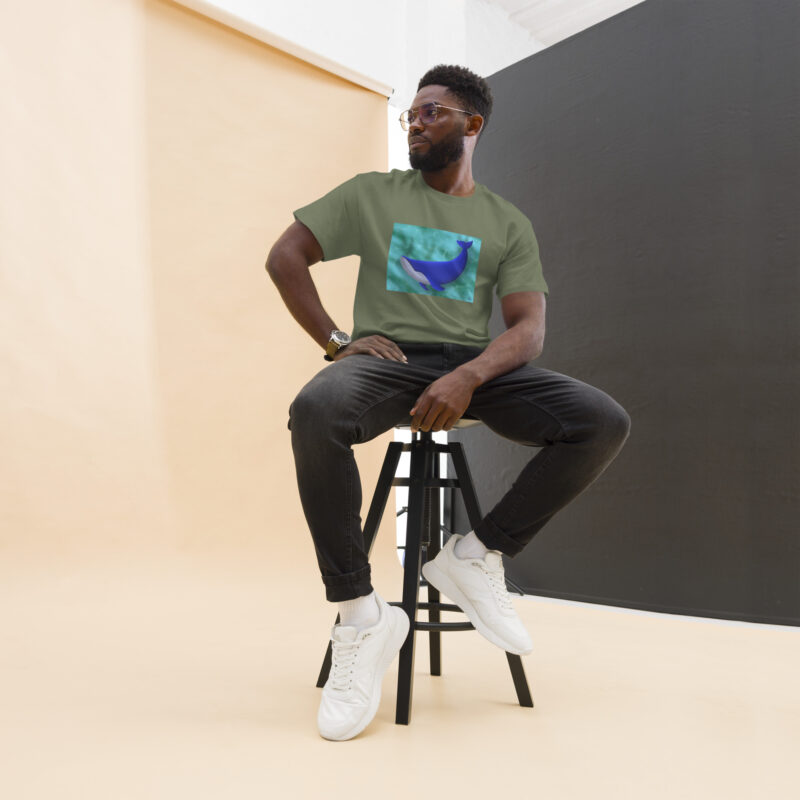 Blue Whale Unisex classic tee - Image 13