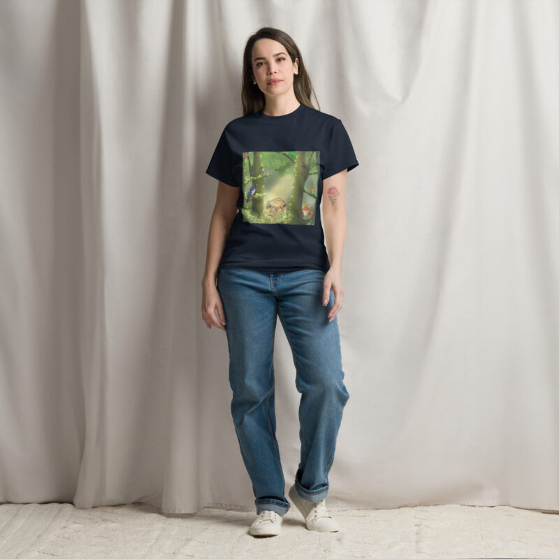 Forest Creatures Unisex classic tee - Image 2