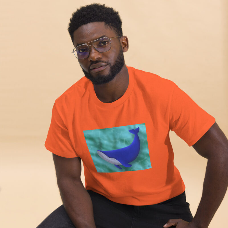 Blue Whale Unisex classic tee - Image 16