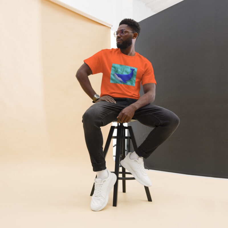 Blue Whale Unisex classic tee - Image 15
