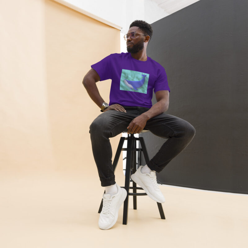 Blue Whale Unisex classic tee - Image 5