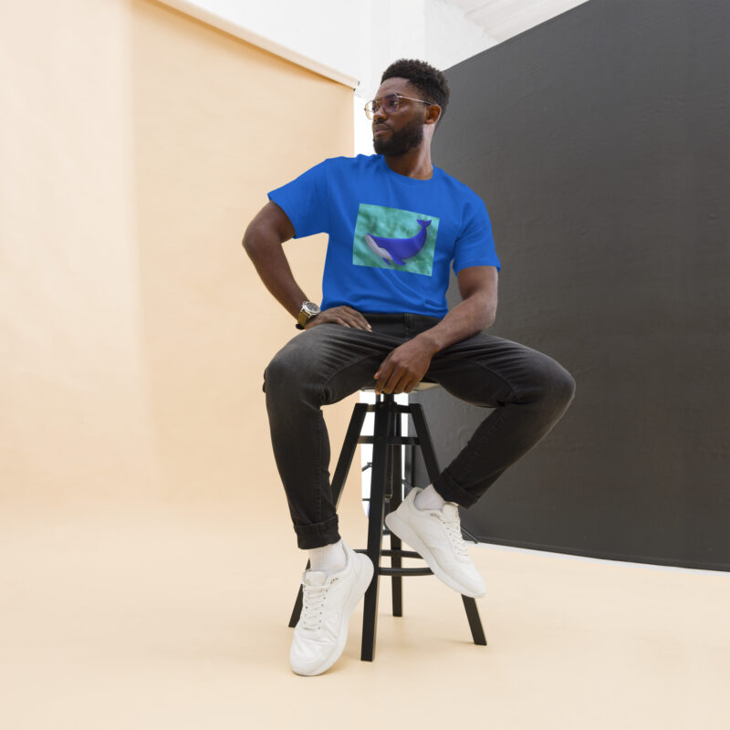 Blue Whale Unisex classic tee - Image 11