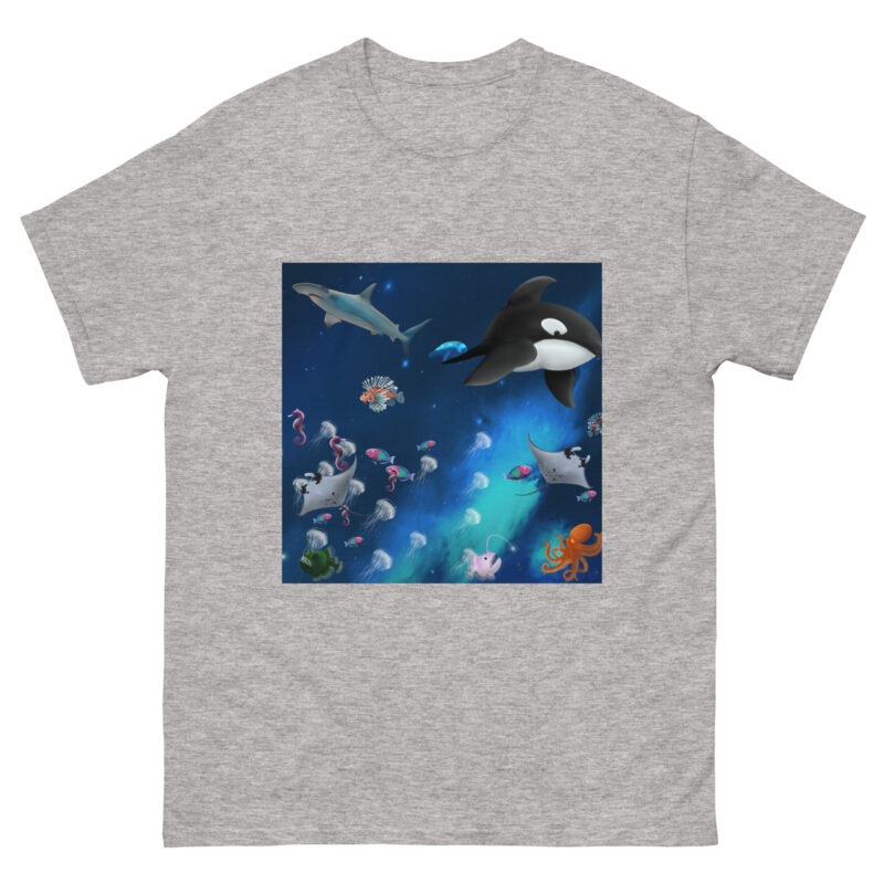 Ocean within the stars Unisex classic tee - Image 9