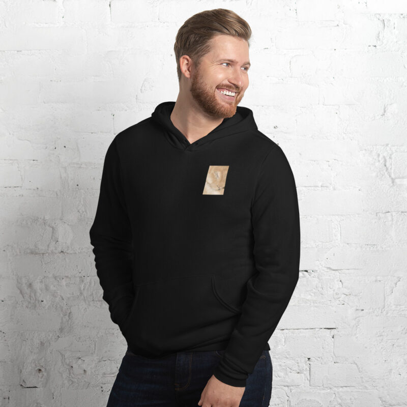 Lioness Sleeping Unisex hoodie - Image 3