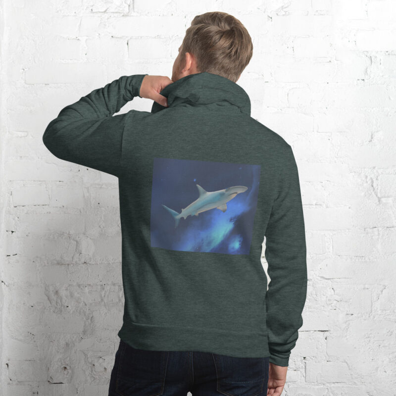 Hammerhead shark Unisex hoodie - Image 6