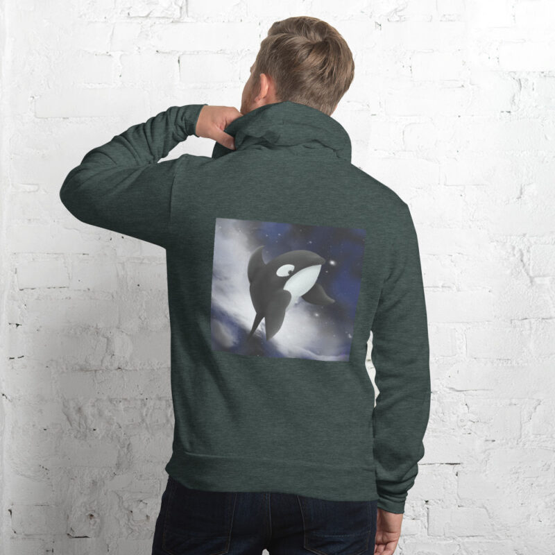 Killer whale Unisex hoodie - Image 6