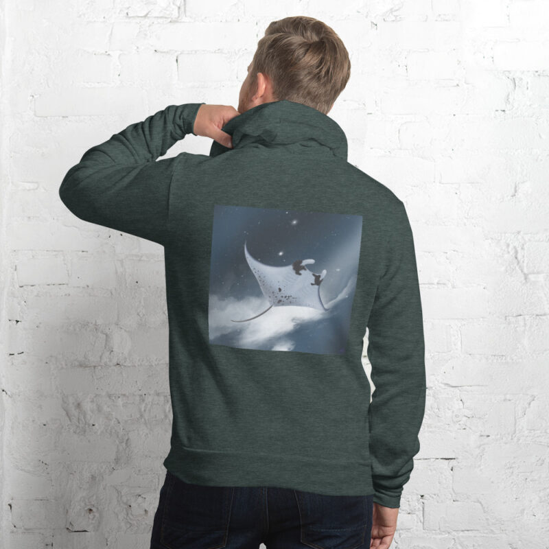 Stingray Unisex hoodie - Image 7