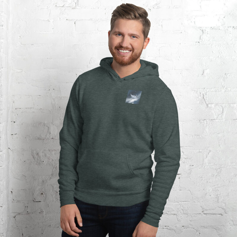 Stingray Unisex hoodie - Image 6
