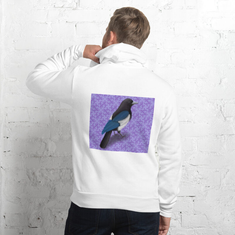 Magpie Unisex hoodie - Image 10