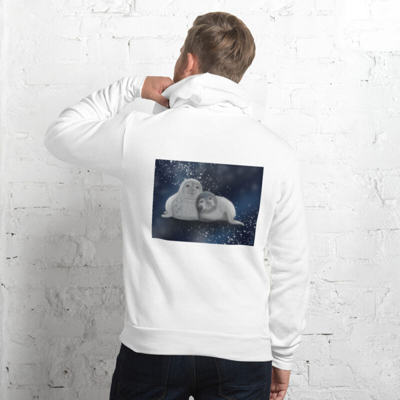 Cuddling Seals Unisex hoodie - Image 10