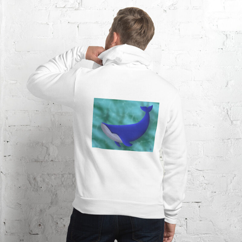Blue Whale Unisex hoodie