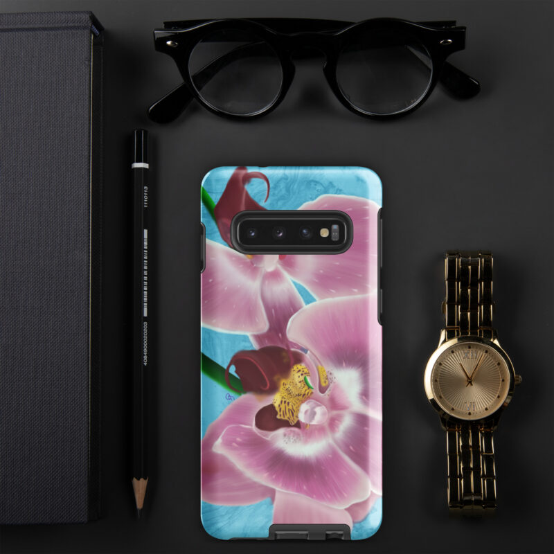 Pink Orchids Tough case for Samsung® - Image 2