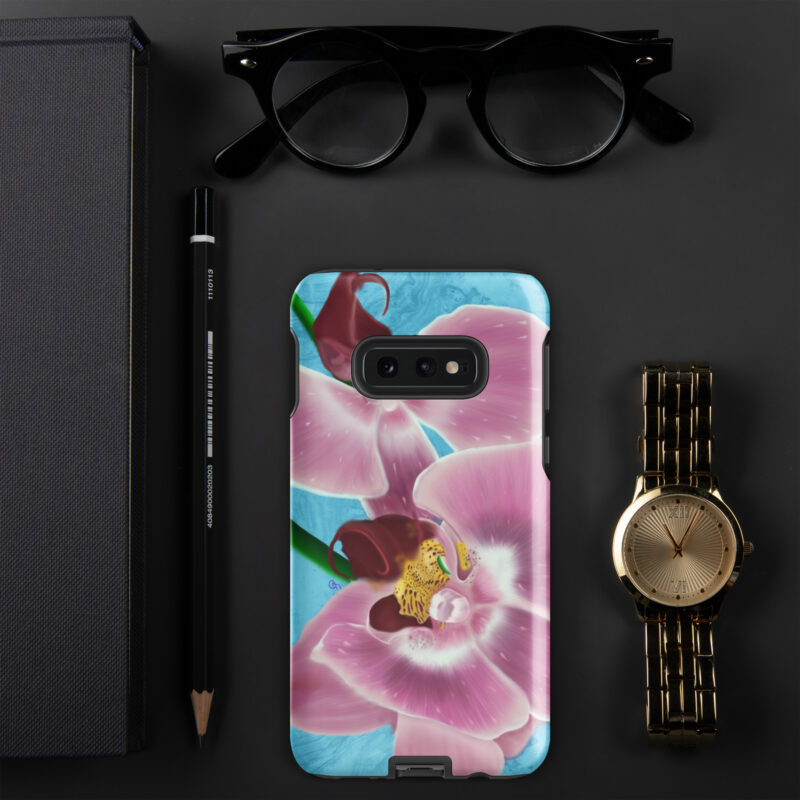 Pink Orchids Tough case for Samsung® - Image 3