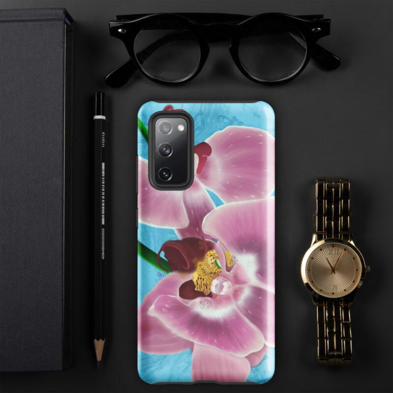 Pink Orchids Tough case for Samsung® - Image 6