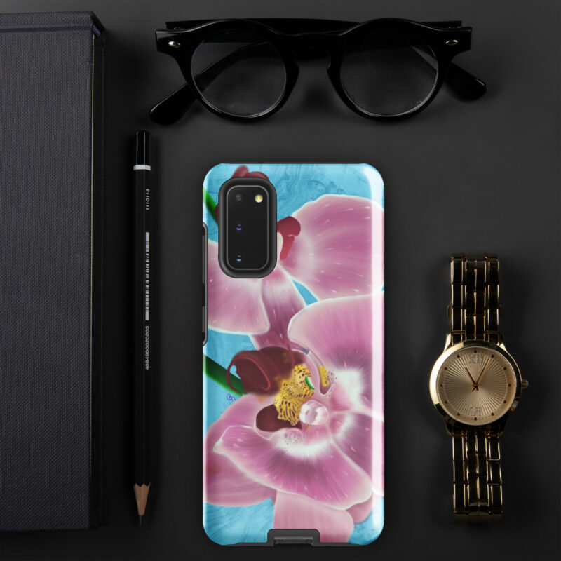 Pink Orchids Tough case for Samsung® - Image 5