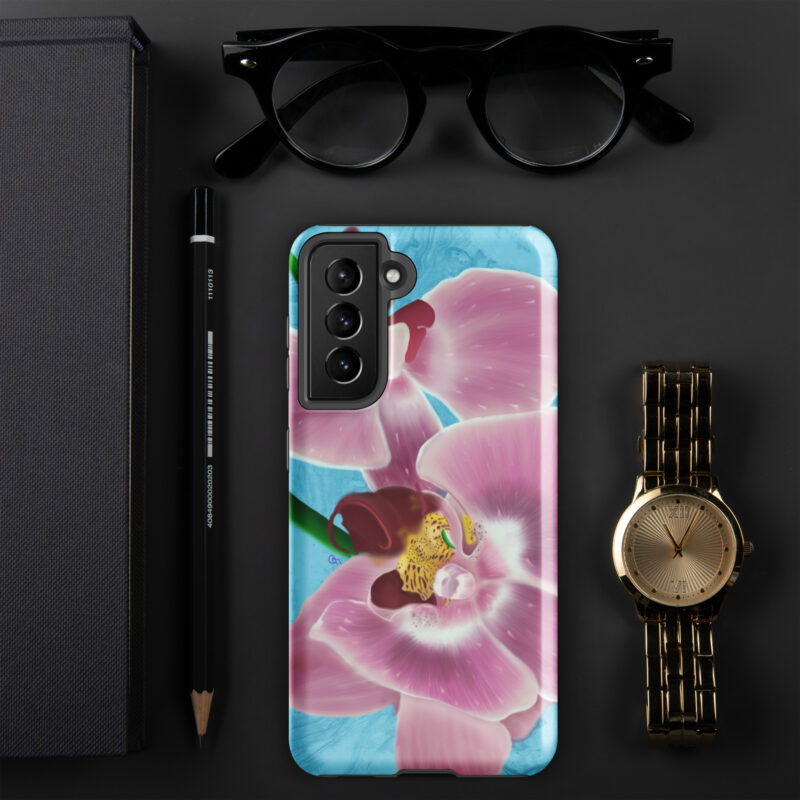 Pink Orchids Tough case for Samsung® - Image 12