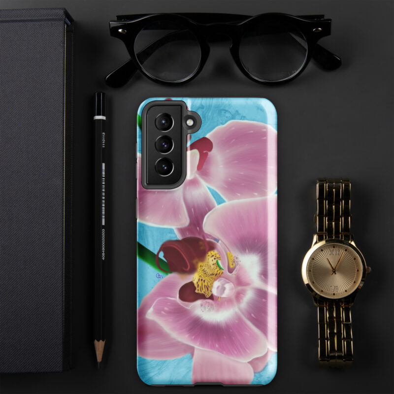 Pink Orchids Tough case for Samsung® - Image 10