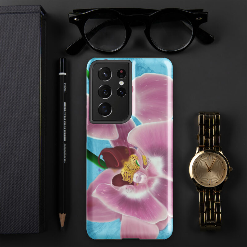 Pink Orchids Tough case for Samsung® - Image 11