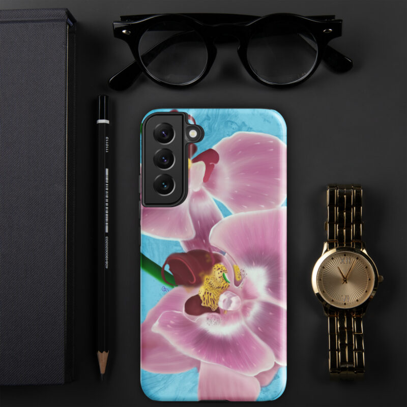Pink Orchids Tough case for Samsung® - Image 14
