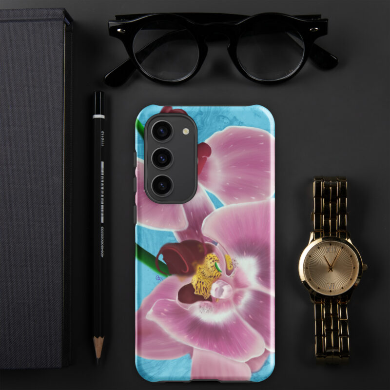 Pink Orchids Tough case for Samsung® - Image 17