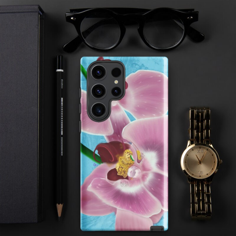 Pink Orchids Tough case for Samsung® - Image 18