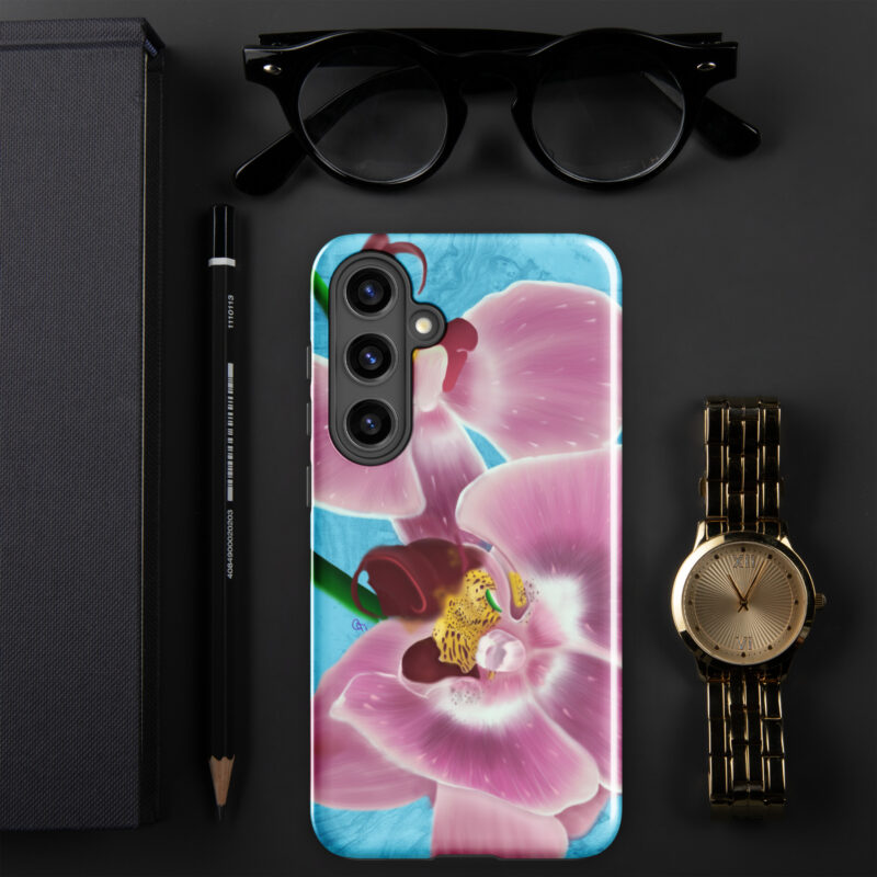 Pink Orchids Tough case for Samsung® - Image 20