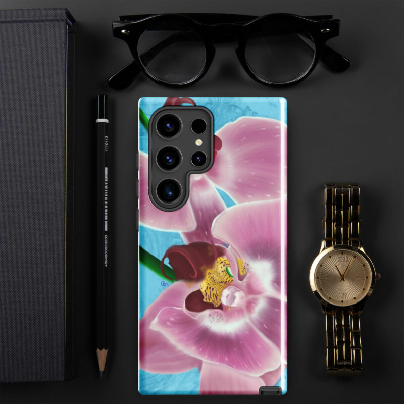 Pink Orchids Tough case for Samsung®