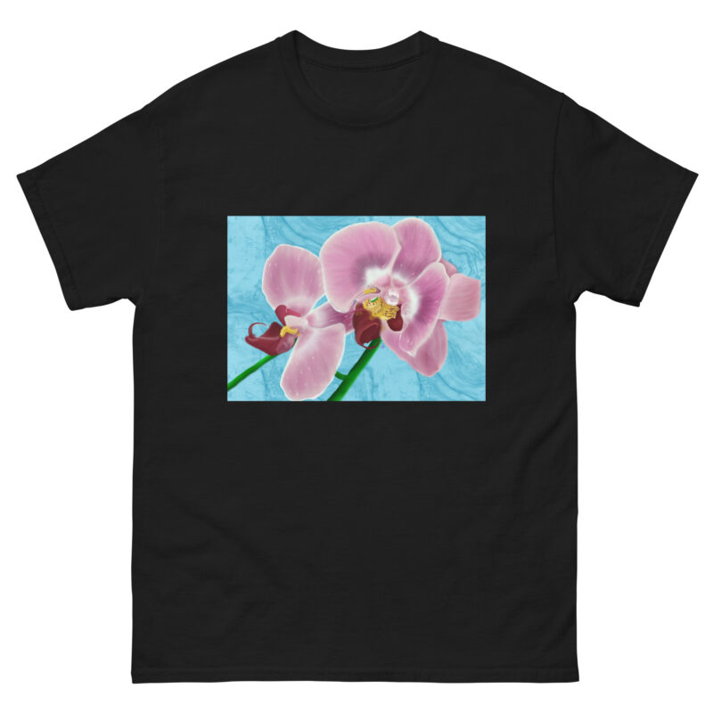 Pink Orchids Unisex classic tee - Image 2