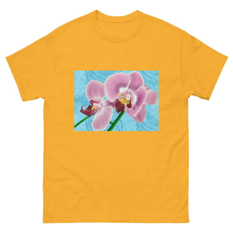 Pink Orchids Unisex classic tee - Image 8