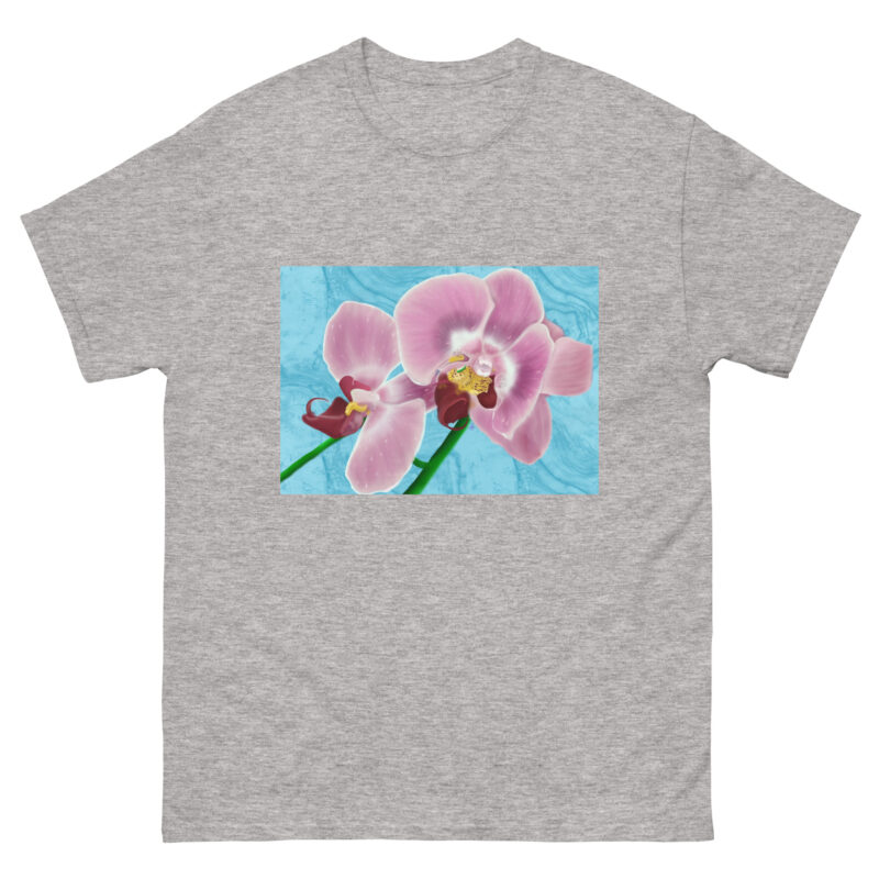 Pink Orchids Unisex classic tee - Image 10