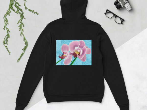 Pink Orchids Unisex hoodie