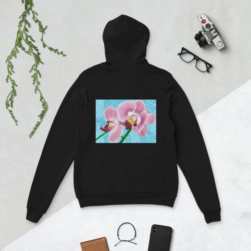 Pink Orchids Unisex hoodie