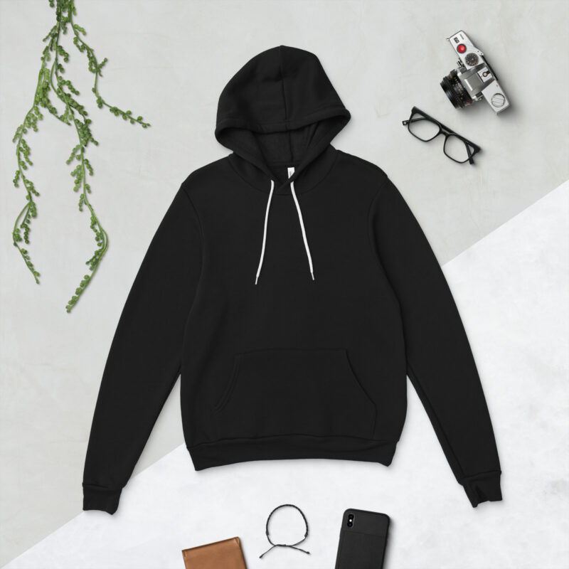 Pink Orchids Unisex hoodie - Image 2
