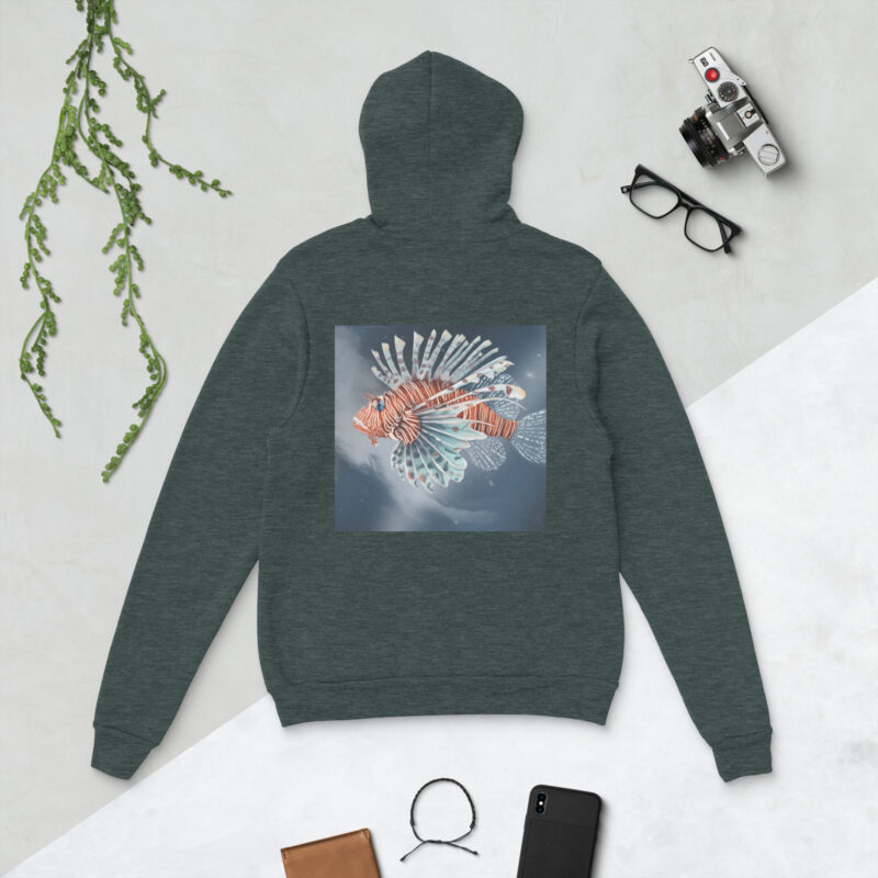 Lionfish Unisex hoodie - Image 4