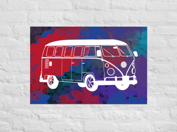 Camper van 5 Poster